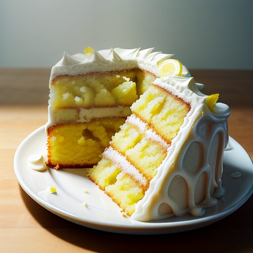 Lemon Cake With Lemon Glaze