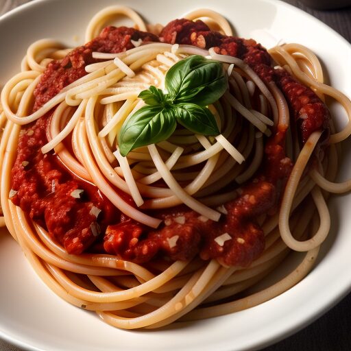 Spaghetti Alla Napolitana (Meatless Spaghetti Sauce)