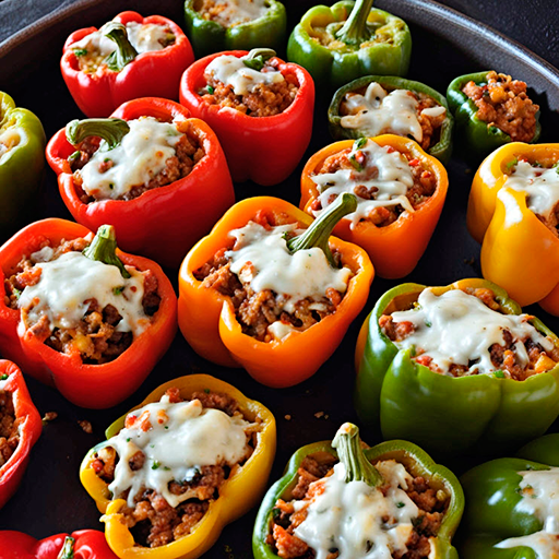 Stuffed Bell Peppers (Peperoni Farciti)